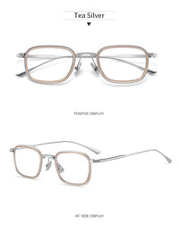 Titanium Eyeglass Frames – Ultra-Light Retro