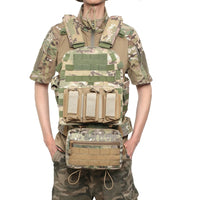 Tactical Utility Molle Pouch Compact EDC Gadget Gear Storage Bag Hunting Vest Plate Carrier Storage Bag Accessory