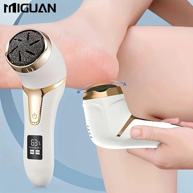 Professional Electric Callus Remover for Feet - Easy to Use, Painless, Fast Removal, Rechargeable, Gentle Exfoliator for Smooth