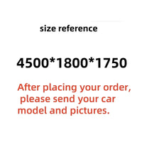 Automatic Remote Control Car Cover with Sun Protection