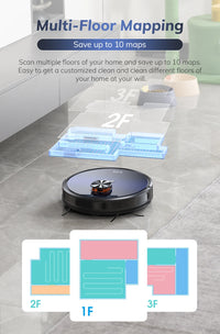T10s Robot Vacuum with Auto-Empty Station
