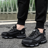 Men’s Steel Toe Safety Sneakers Anti-Smash Work Shoes