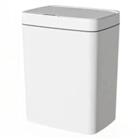 Smart Sensor Trash Bedroom Kitchen Touchless Rubbish Cans Waterproof Moisture Resistant Closed New Durable Sensor Garbage Bin