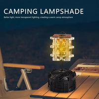 Camping Lampshade Cover Acrylic Outdoor Lantern Light Accessory