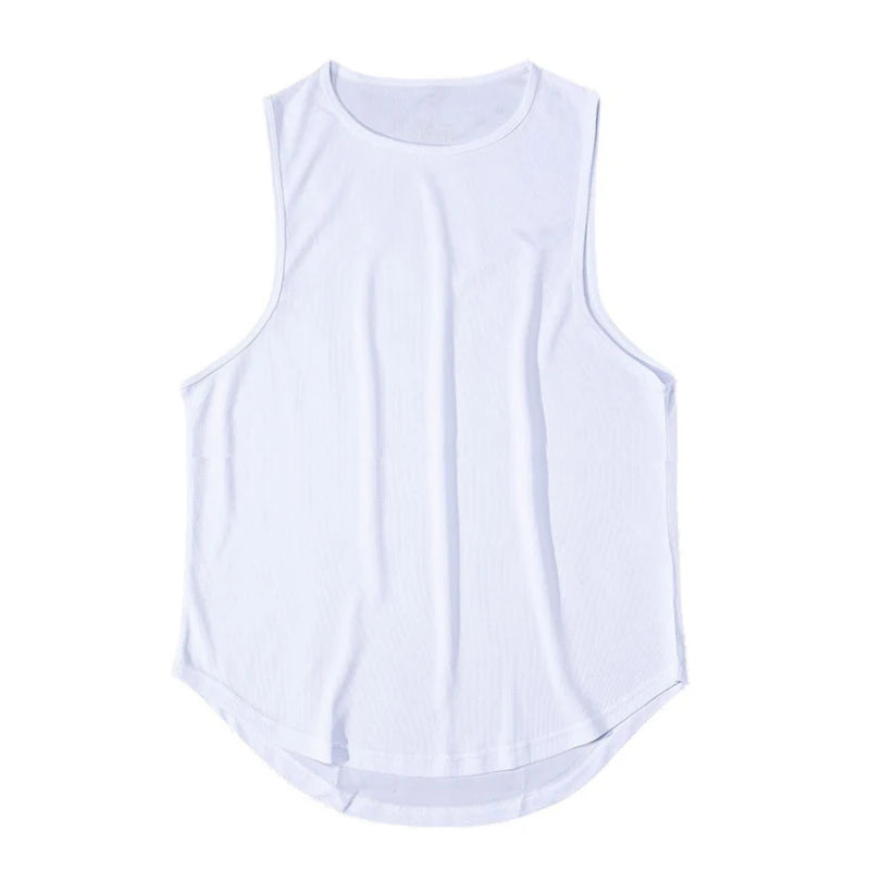 Men’s Gym Sleeveless Tank Top Basketball Vest
