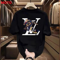 Cotton Moto Style T-Shirt