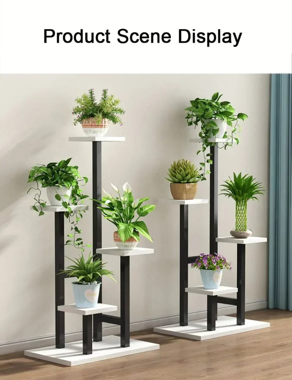 Plant Stand Household Multi-layer Plants Shelves Environment protection Flower Pot Holder Plant Rack Shelves Balcony Flower Rack