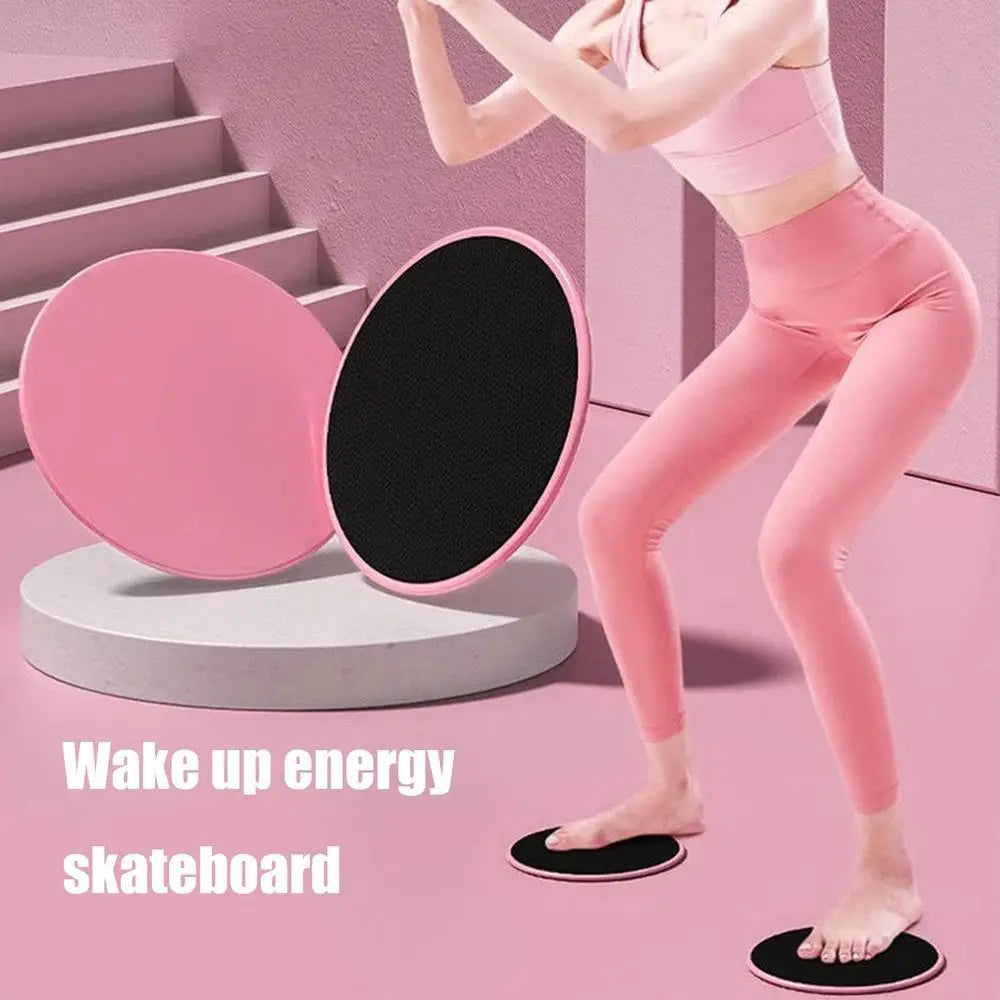 Fitness Core Sliding Discs – Balance & Ab Workout Sliders