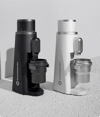 STARSEEKER EDGE Stainless Steel Burr Coffee Grinder 48MM Espresso Stepless Fineness Adjustment Electric Coffee Grinders Black