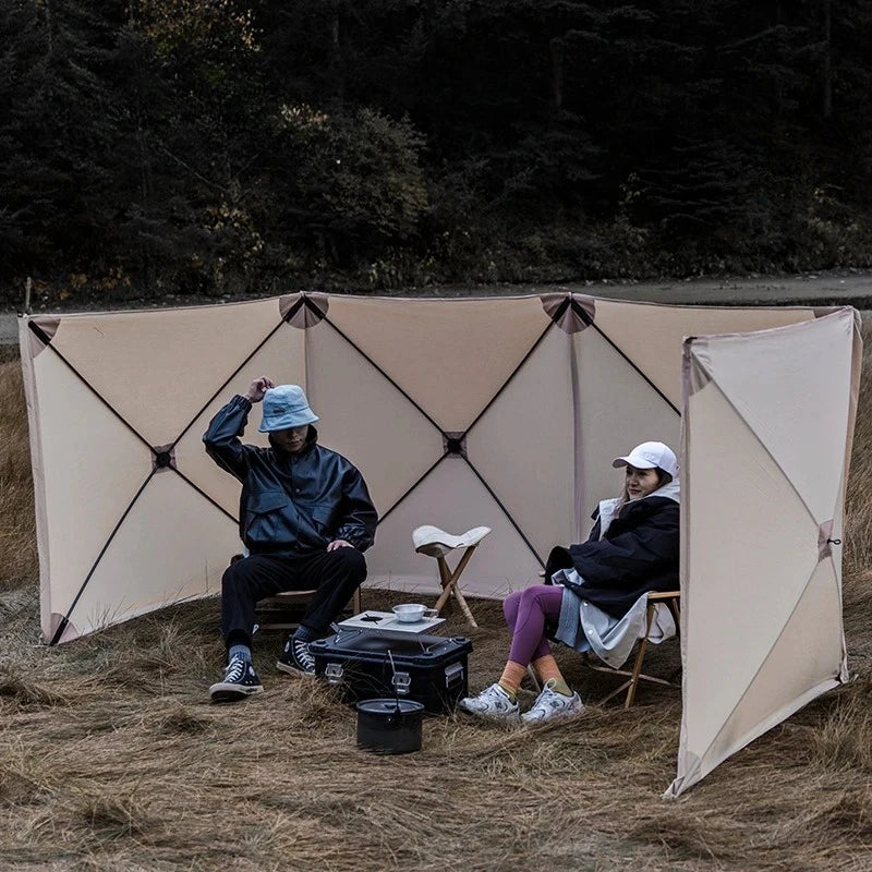 Collapsible Camping Windscreen Stove Wind-Resistant Outdoor