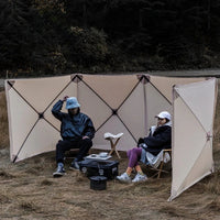 Collapsible Camping Windscreen Stove Wind-Resistant Outdoor