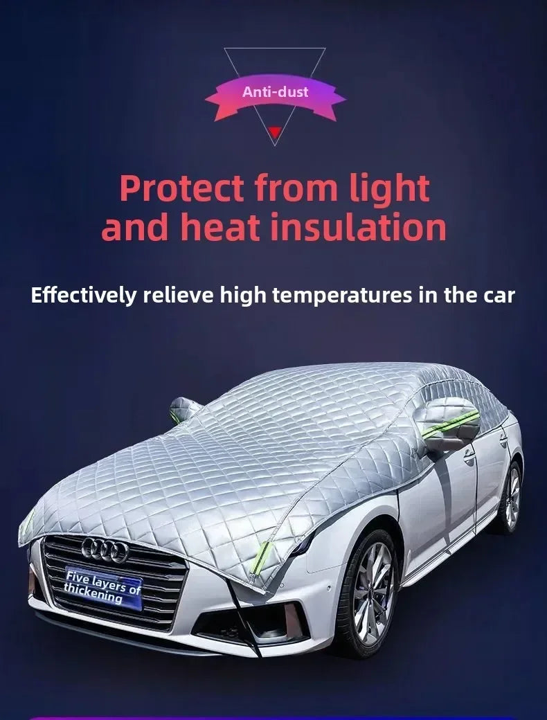 Waterproof Car Cover All-Season Windshield & Snow Protection