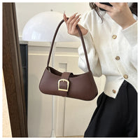 Women’s PU Leather Shoulder Bag – Vintage Soft Armpit Purse