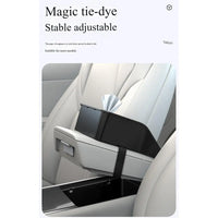 Car Seat Organizer with Cup Holders Storage Console