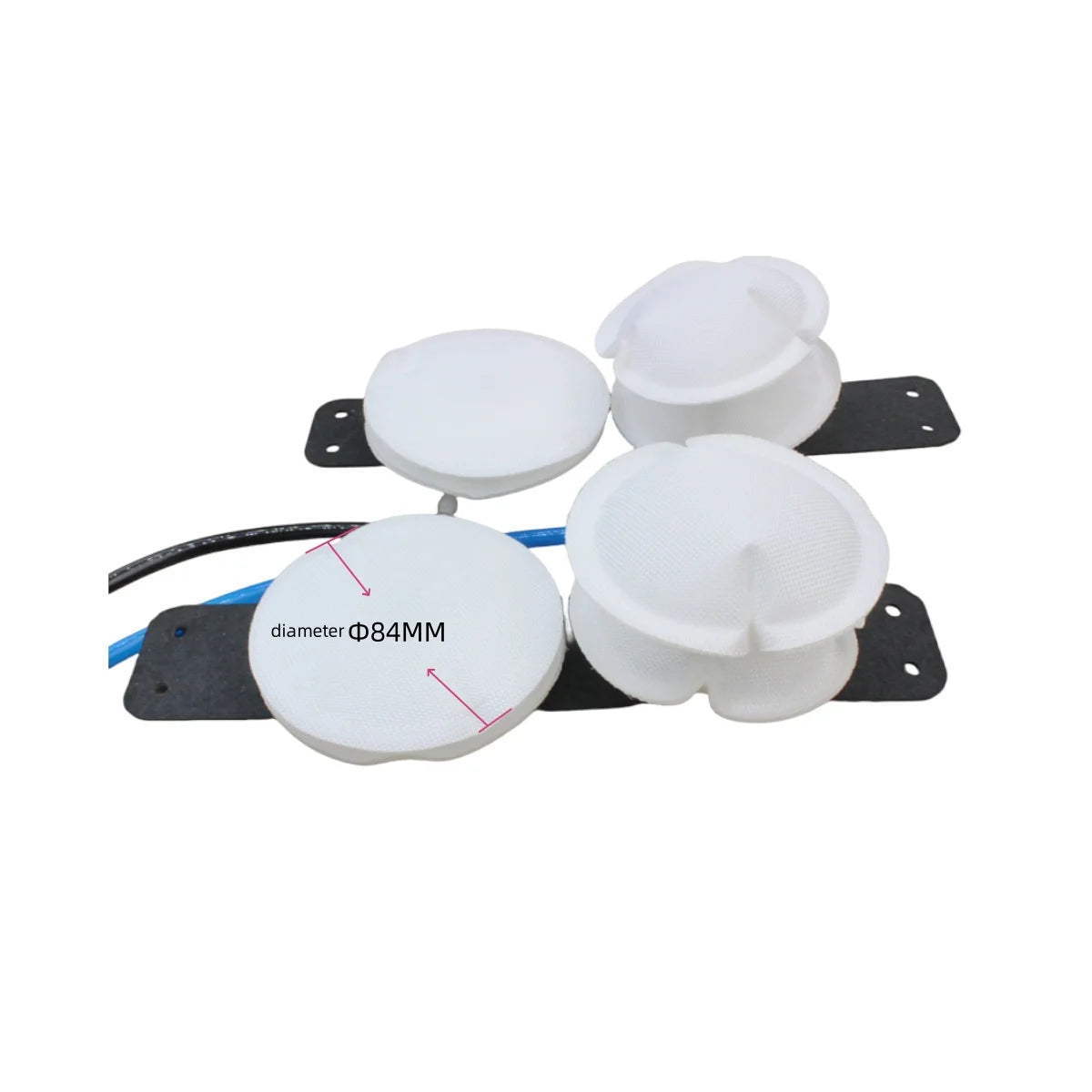 12V Car Seat Cushion with Lumbar Massage Support