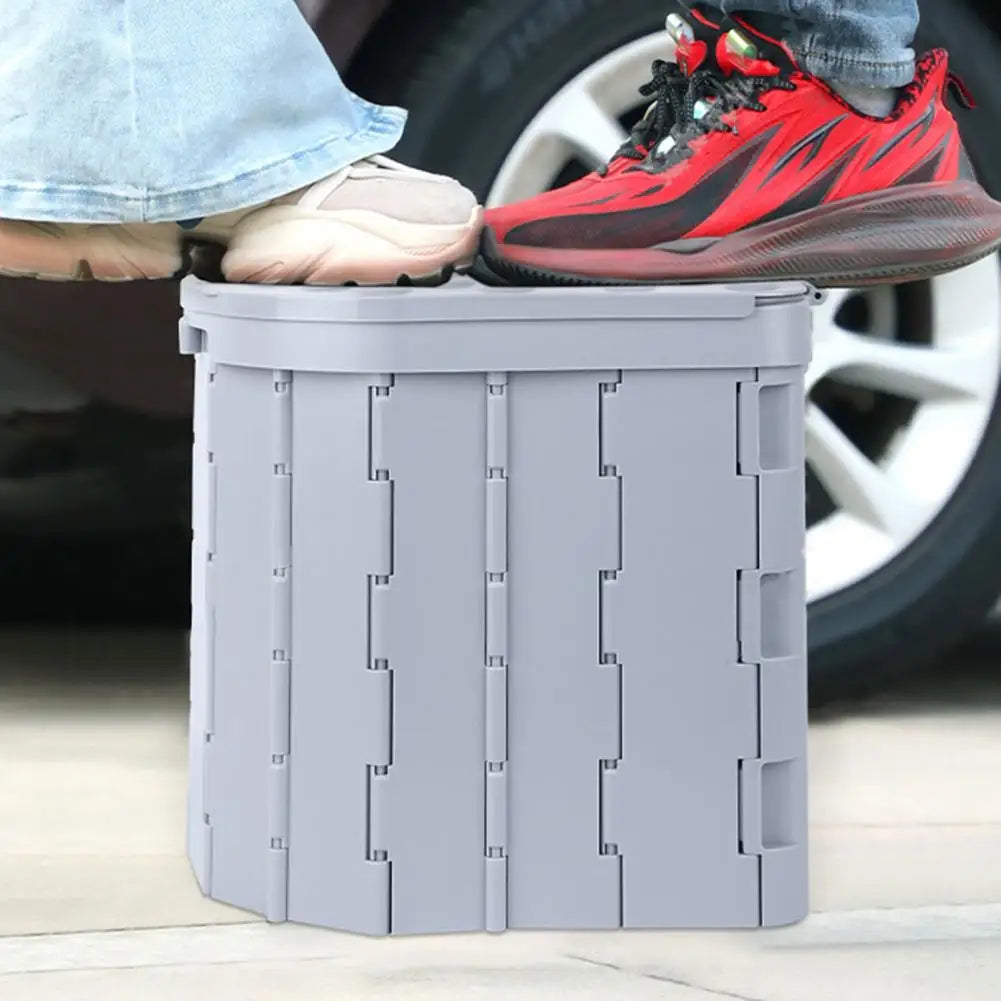 Portable Folding Camping Toilet – Wide Seat & High Load