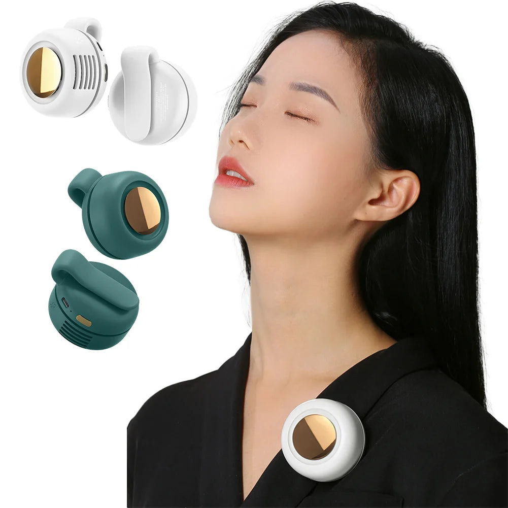 Mini Shirt Fan – Portable Rechargeable Wearable Body Cooler