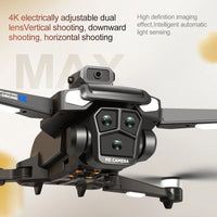 4K Dual Camera Drone – Brushless Motor w/ Screen Remote
