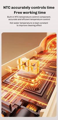 2500W Handheld Steam Cleaner – 1600ML High-Capacity Machine