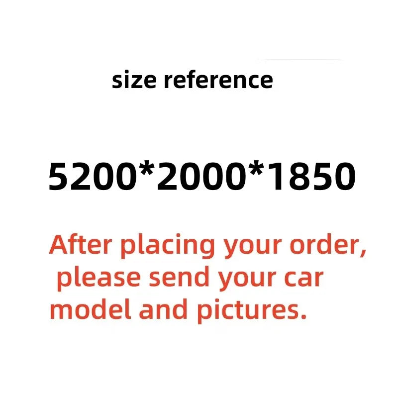 Automatic Remote Control Car Cover with Sun Protection