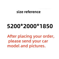 Automatic Remote Control Car Cover with Sun Protection