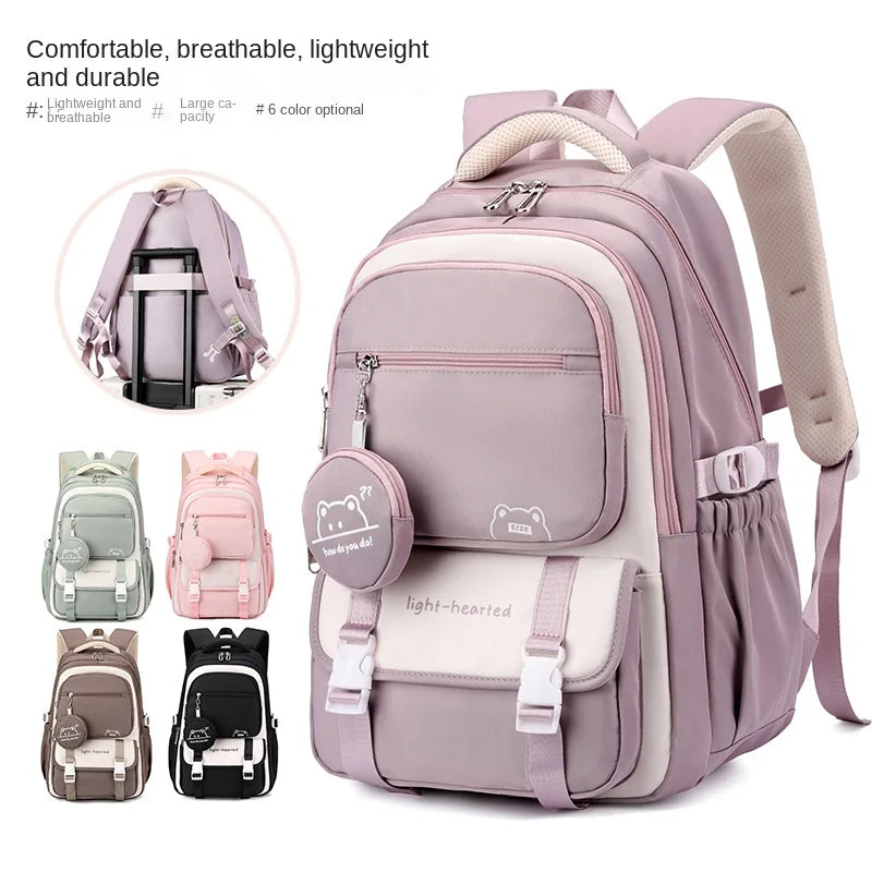 Girls School Backpack – Waterproof Laptop & Travel Bag
