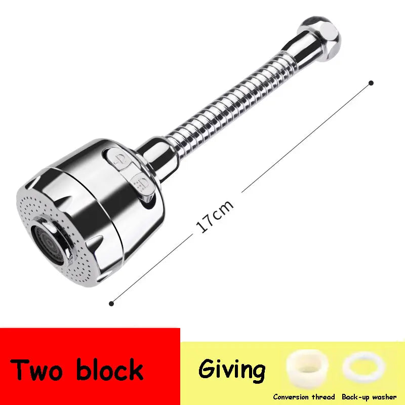 360° Faucet Aerator Nozzle – 3 Modes High Pressure