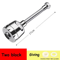 360° Faucet Aerator Nozzle – 3 Modes High Pressure