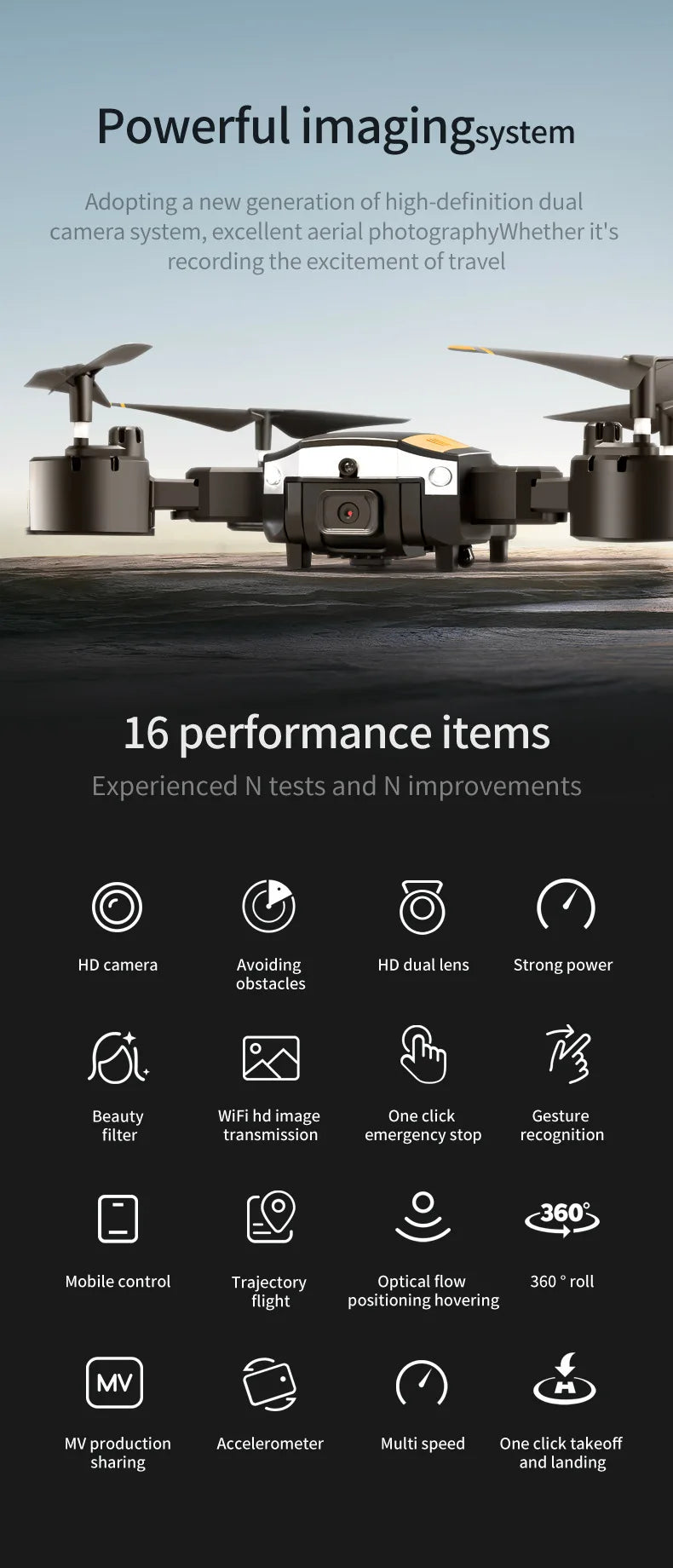 G6 Pro GPS 8K Dual Camera Drone with 5KM Range