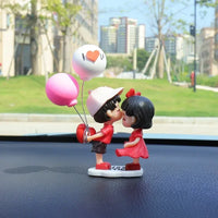 Cute Car Ornament Couple Desktop Decoration Gift