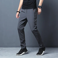 Men’s Slim Fit Elastic Waist Casual Jogger Pants