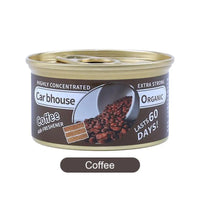 Car Air Freshener Coffee Scent Wood Block Perfume