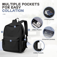 School backpack for Girl, Aesthetic Backpack for Women Cute Bookbag Preppy College Casual Lightweight Laptop Backpack Anti theft