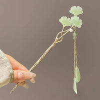 Chinese Style Bamboo Tassel Hairpin – Hanfu Headwear