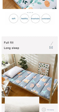 Foldable Double Mattress for Floor & Bedroom Use