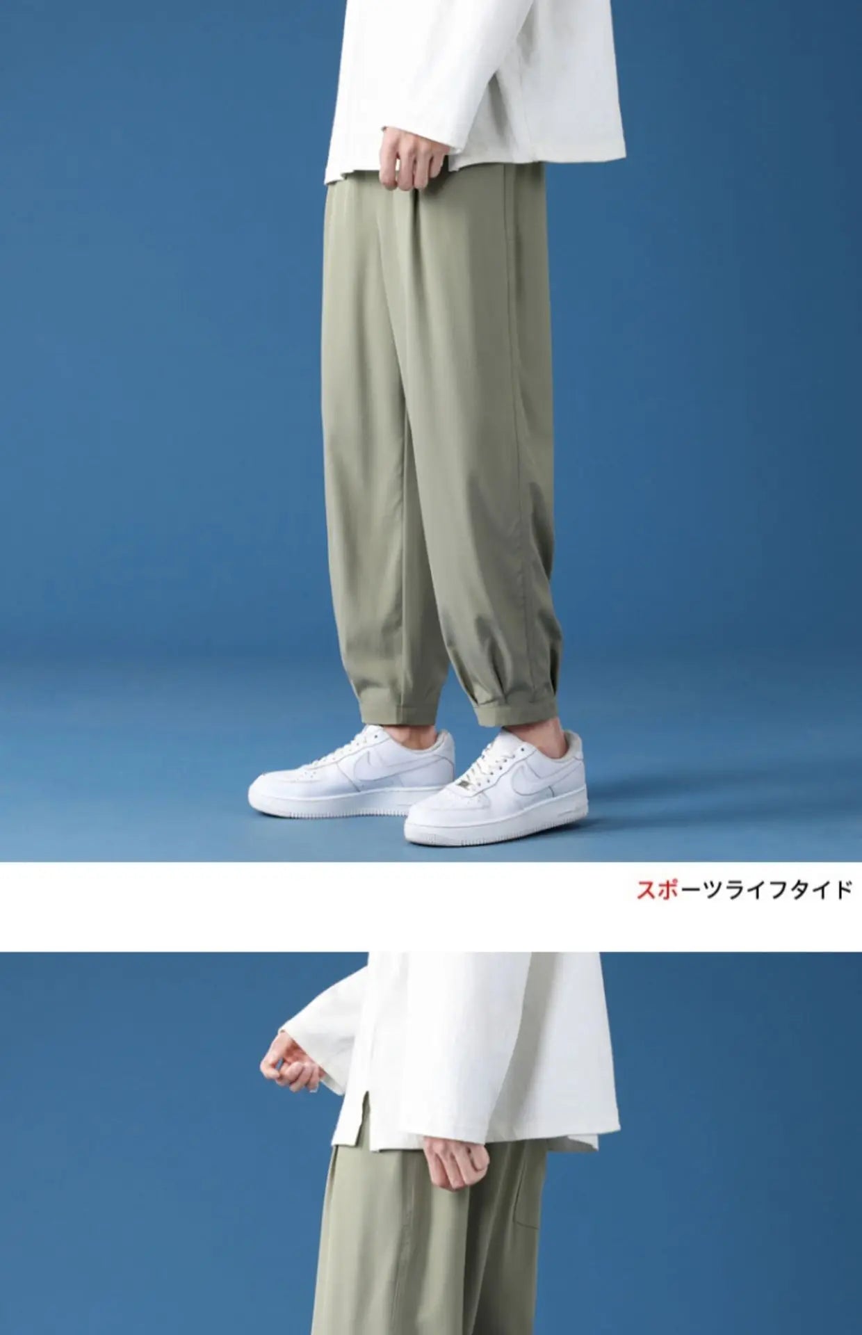 Men’s Cropped Cargo Pants – Lightweight Summer Fashion