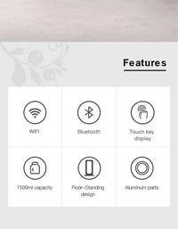 Smart WIFI Bluetooth Aroma Diffuser Machine 1500ML Essential Oils Fragrance Diffuser Home Air Freshener Electric Oasis Hotels