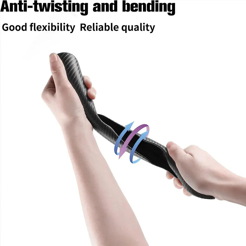 Carbon Fiber Steering Wheel Cover Universal Car Accessory