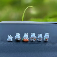 Cute Bunny Car Interior Accessory Console Decoration