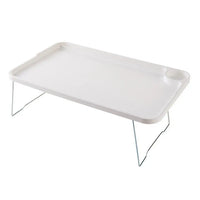 Portable Folding Laptop Bed Table with Cup Holder