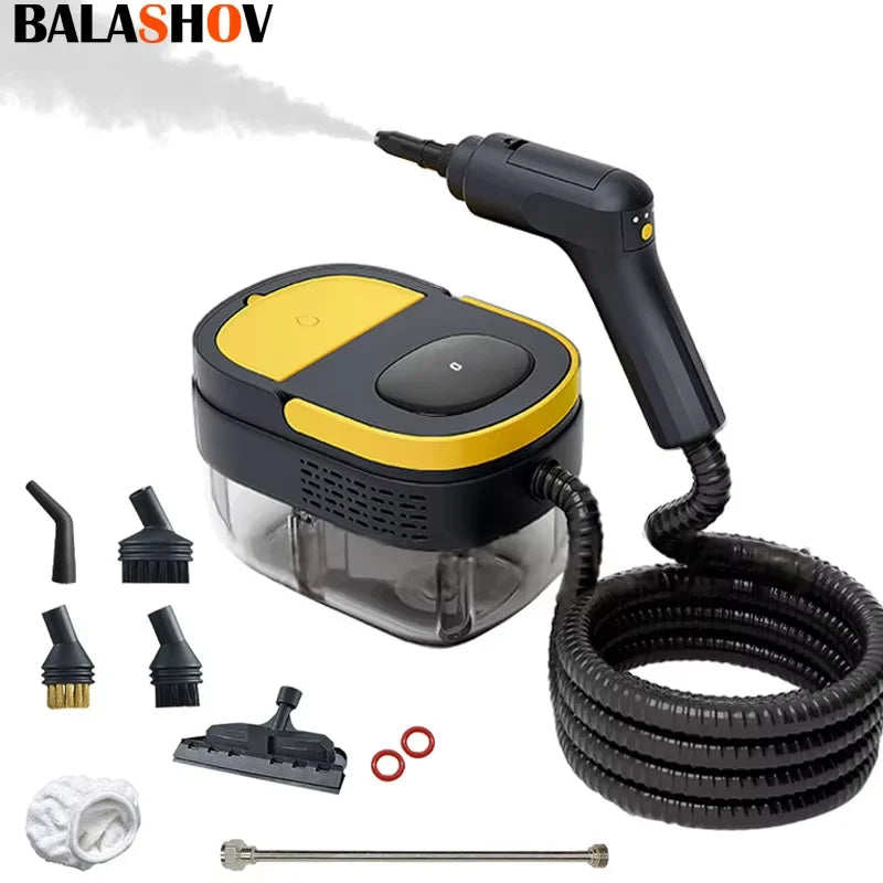 2500W Handheld Steam Cleaner – 1600ML High-Capacity Machine