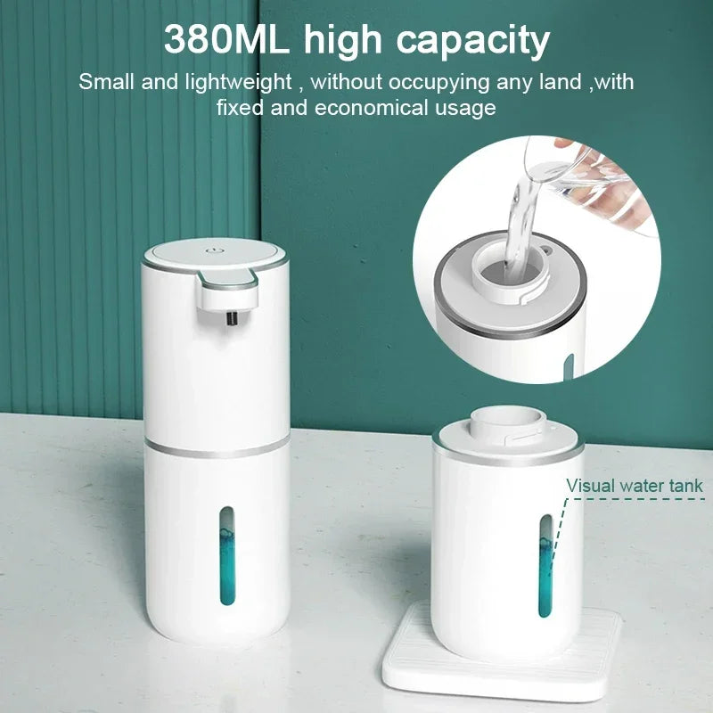 Xiaomi 380ml Automatic Soap Dispenser Foam USB Charging Touchless Smart Display Infrared Sensor Soap Dispensers Hand Washer