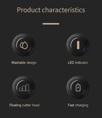 Professional Rechargeable Electric Shaver