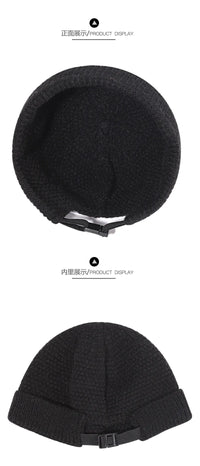 Winter Skull Beanie – Knit Hip-Hop Casual Hat