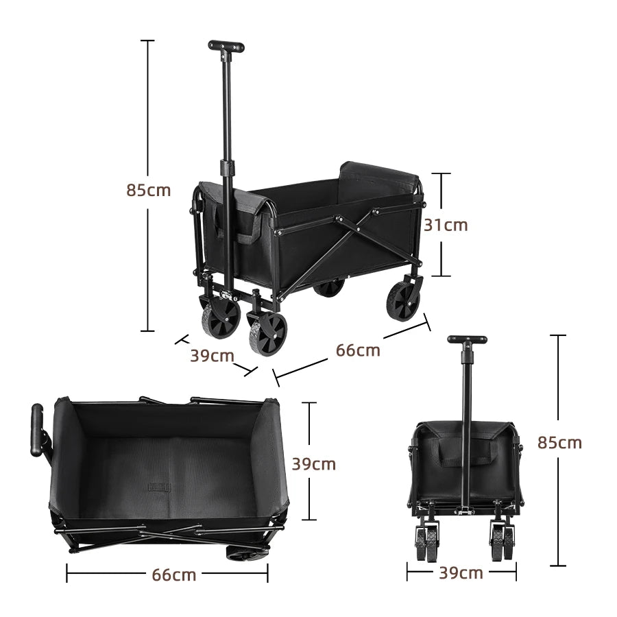 Heavy Duty Foldable Camping & Utility Cart