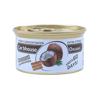 Car Air Freshener Coffee Scent Wood Block Perfume