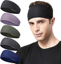 Elastic Yoga Headband Sweatband for Men & Women Sports