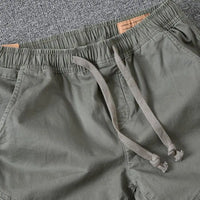 Men’s High Waist Cargo Pants – Casual Vintage Cropped