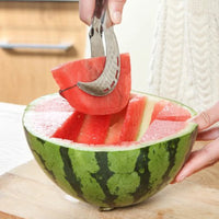 Stainless Steel Watermelon Cutter Knife Kitchen Gadgets Multifunctional Best Kitchen Gadget Home Gadget Kitchen Accessories