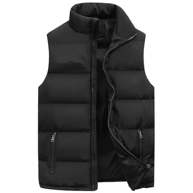 Men’s Winter Warm Vest Jacket – Waterproof Sleeveless Coat